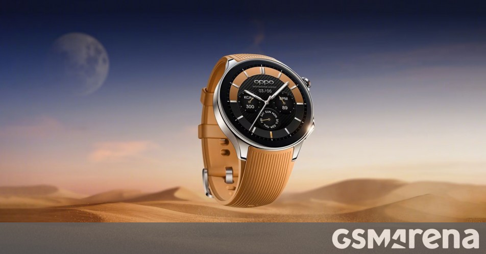 Oppo Watch X announced with familiar looks and specs